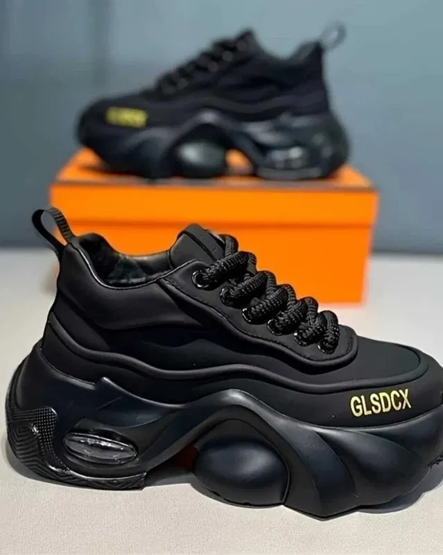 Casual Shoes for Men (Black, 10)