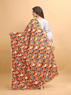 Chinon Printed Dupatta for Women 