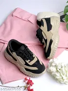 Shoetopia Textured Synthetic Sneakers for Girls 