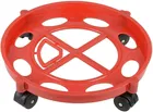 Plastic LPG Gas Cylinder Trolley With Heavy Duty Wheels 