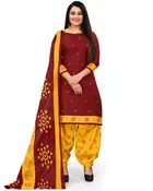 Cotton Unstitched Salwar Suit 