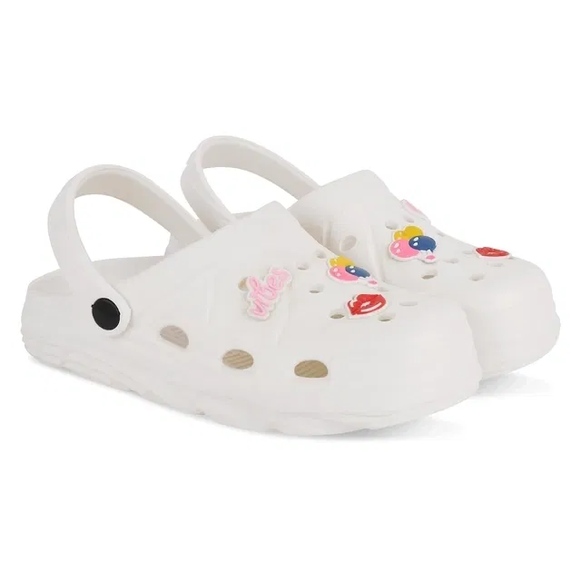 Clogs for Women (White, 6)