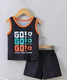 Cotton Blend Printed Clothing Set for Boys 