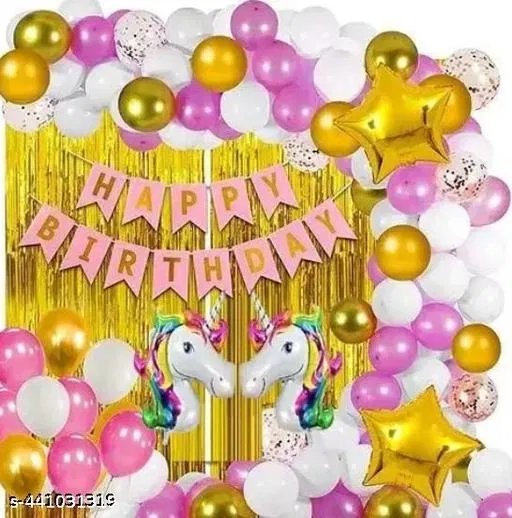 35 Pcs Balloons Decoration Kit, Multicolour, Set of 1
