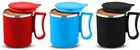 Stainless Steel Coffe Mug, Multicolour, Pack of 3 