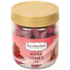 Hari Darshan Dhoop Jar Cones - Rose 125 g