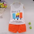 Hosiery Cotton Clothing Set for Boys & Girls 