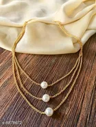 Necklaces for Women White Free Size
