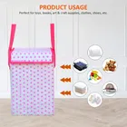 Canvas Laundry Basket ,Pink