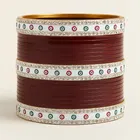 Plastic Traditional Stoned Chudha for Women 