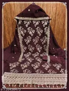 Georgette Punjabi/All Over Suits Semi-Stitched Suits 