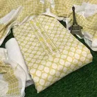 Cotton Printed Unstitched Dress Material for Women 