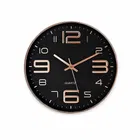 Stylish Analog Wall Clock, Medium [11" × 11"], Plastic 