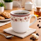 Ceramic Tea & Coffee Cup, White, Pack of 6 