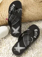 Cozy Wear Rubber Casual Wear Slippers For Men 