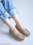 Shoetopia Girls Casual Shoes Peach 