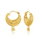 Vighnaharta Traditional Bucket Alloy Earring 