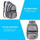 Polyester Backpack for Men & Women, Grey