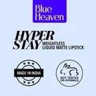 Blue Heaven Matte Lipstick 