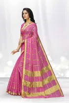 कनूड़ा प्रिंट्स फैंसी विमेंस नेट प्रिंटेड साड़ी 