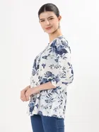 Floral print ethnic Kurti 