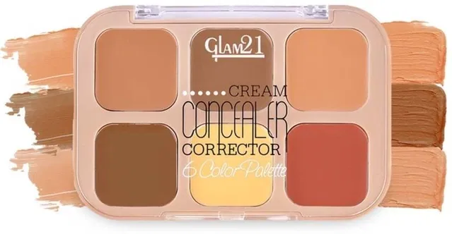 Glam21 Cream Concealer Corrector Palette (02 Concealer) (Medium Madness) (9 g)