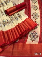 Cotton Printed Saree for Women 