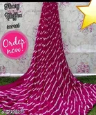 Georgette Abstract Saree for Women 