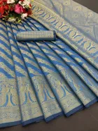 Organza Printed Saree for Women 