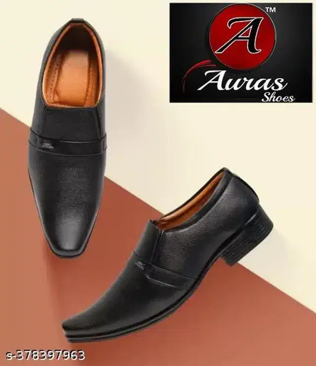 Formal Shoes for Men (Black, 6)