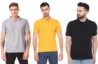 Polo T-shirts for Men, Pack of 3 