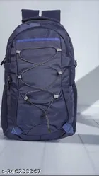 Nylon Backpack for Men & Women, Blue
