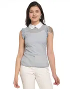 Georgette Solid Top for Women 