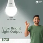ओरिएंट 9W B22 LED बल्ब, वाइट [पैक ऑफ़ 2]