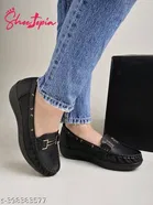 Solid Loafers for Women 