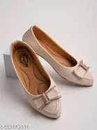 Solid Synthetic Ballerinas 