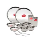 JENSONS 12 Pieces steel dinner set 