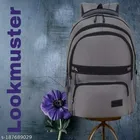 Nylon Backpack for Men & Women (Grey, 35 L)