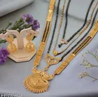 Mangalsutra Set Gold Long for Women
