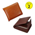 Leather Wallet for Men, Pack of 2 