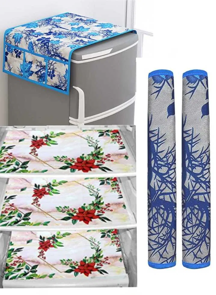 Refrigerator Covers (Blue) (A-80)