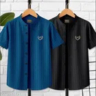 Striped Cotton Blend T-Shirt for Boys 