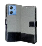 Artificial Leather Flip Cover For Motorola Moto G54 5G 