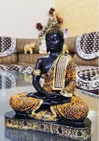 Sitting Budha Polyresin Idols 18.5Lx8Wx25 Cm