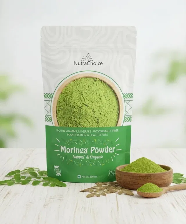 Organic Moringa Leaf Powder (200 g)