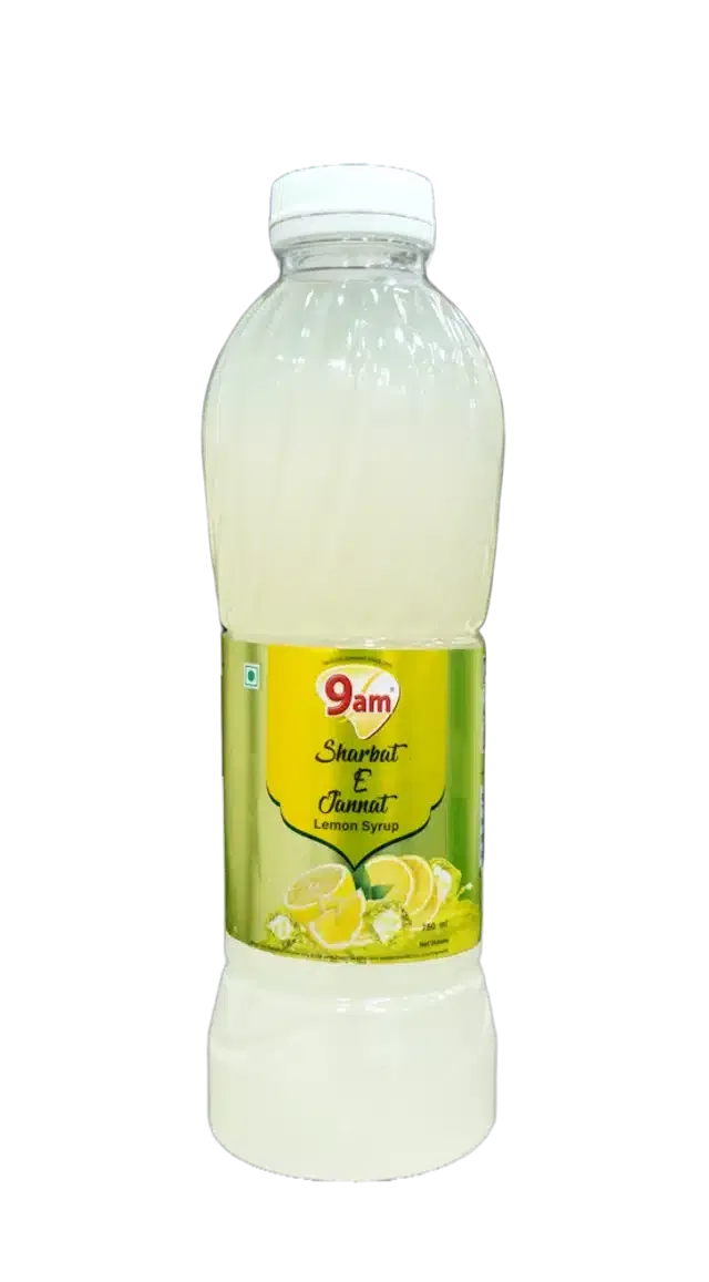 9 Am शरबत-इ-जन्नत लेमन 750 Ml