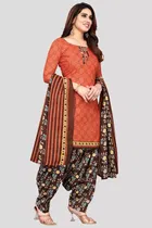Cotton Unstitched Salwar Suit 