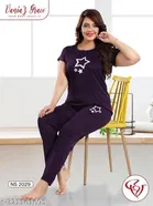 Satin Nightsuit for Women 