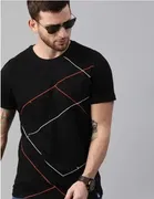 Round Neck Printed T-Shirt for Men 