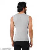 Combed Cotton Gym Vest for Men 